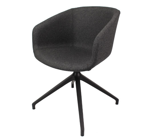 Basket Chair – Fully Upholstered with 4 Star Arch Base