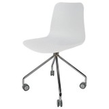 Arco Chair – 4 Star Fixed Base with Castors – Nude Polypropylene Shell