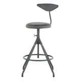 Akron Counter Stool with Backrest
