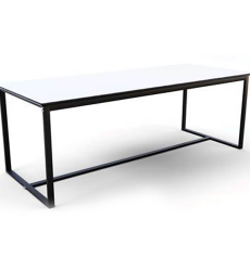 Barcelona Table (Black Frame) – NOW $199+GST