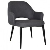Esprit Chair XL Gravity Slate & Black Base – NOW $495+gst