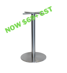 Remi Platinum Disc Table Base – WAS $199+ NOW $69+