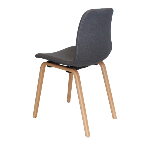 Arco Chair – Timber Loop Base (Upholstered)