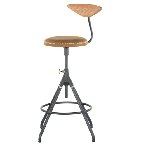 Akron Counter Stool with Backrest