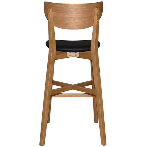Verona Stool with Upholstered Seat
