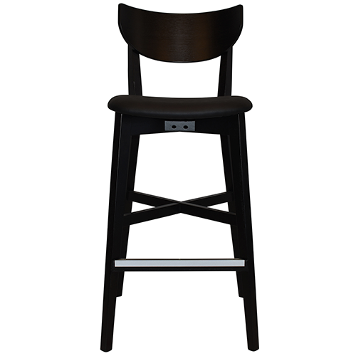 Verona Stool with Upholstered Seat