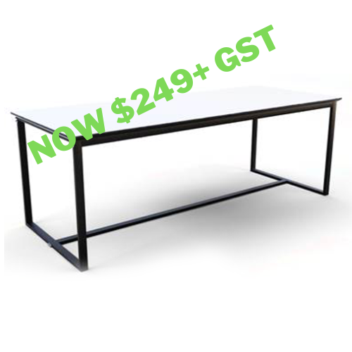 Barcelona Table (Black Frame) – WAS $799+ NOW $249+